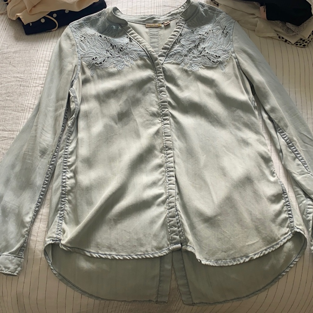 Anthropologie Chambray shirt